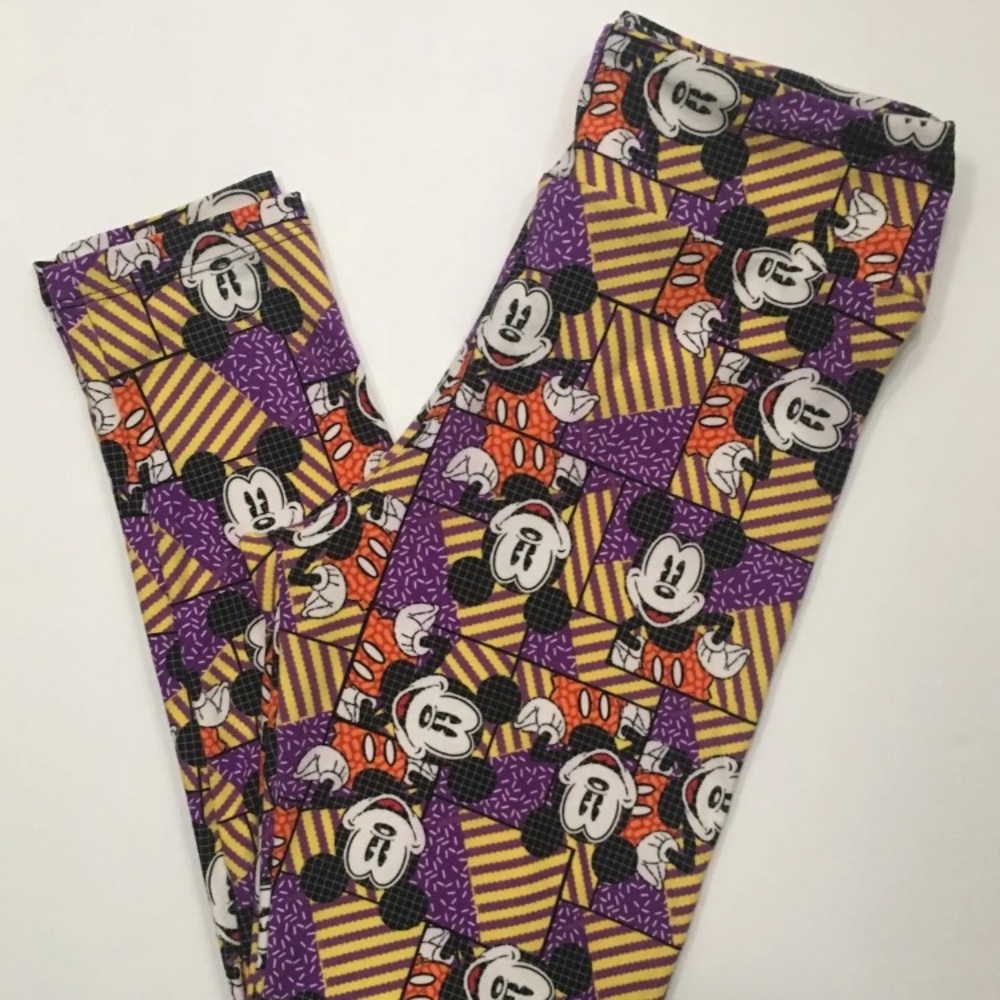 LuLaRoe Mickey Mouse Leggings